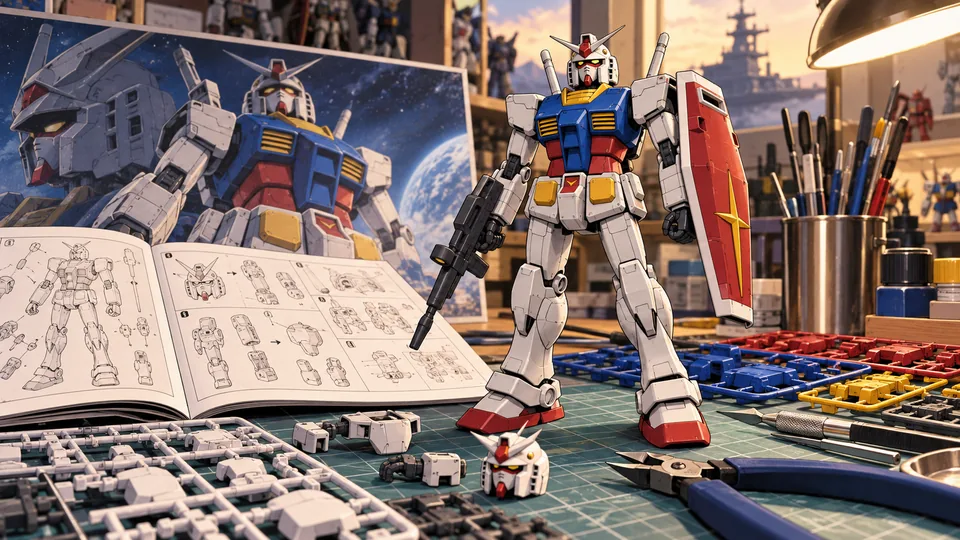 Gundam: odaberite model i oblikujte uspomenu