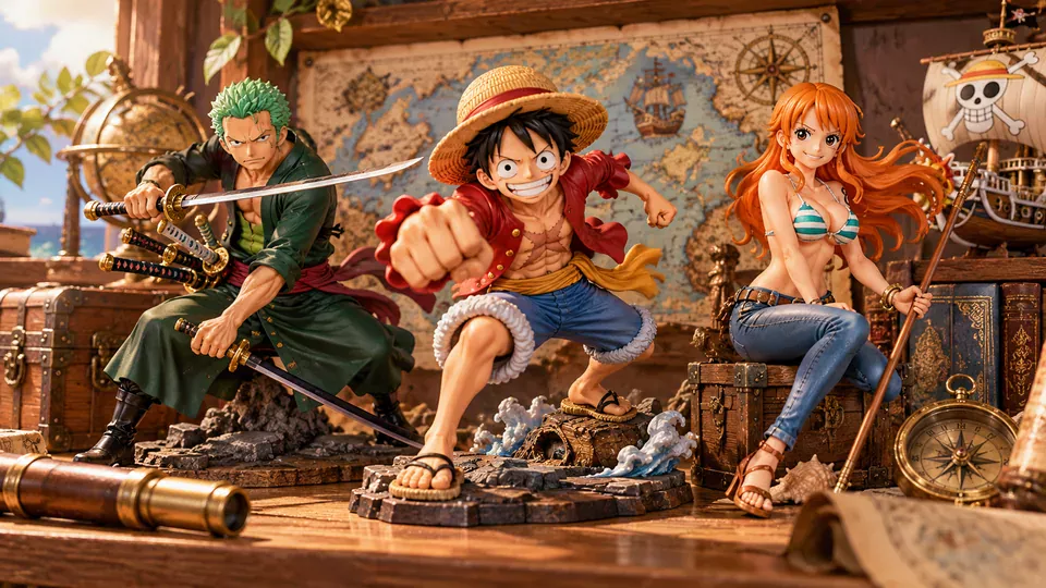 One Piece: Postavte si na polici posádku