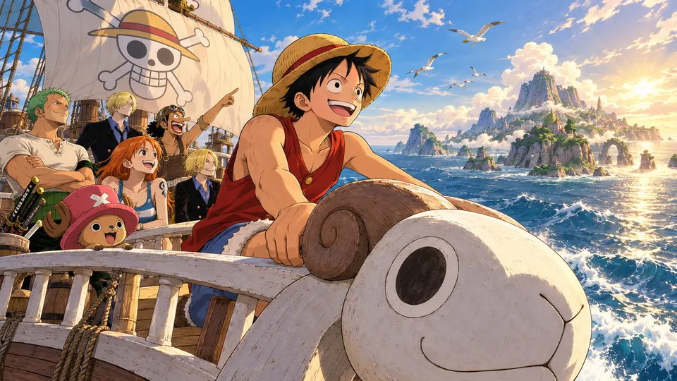 One Piece: posádka, sen a svět Eiichiro Oda