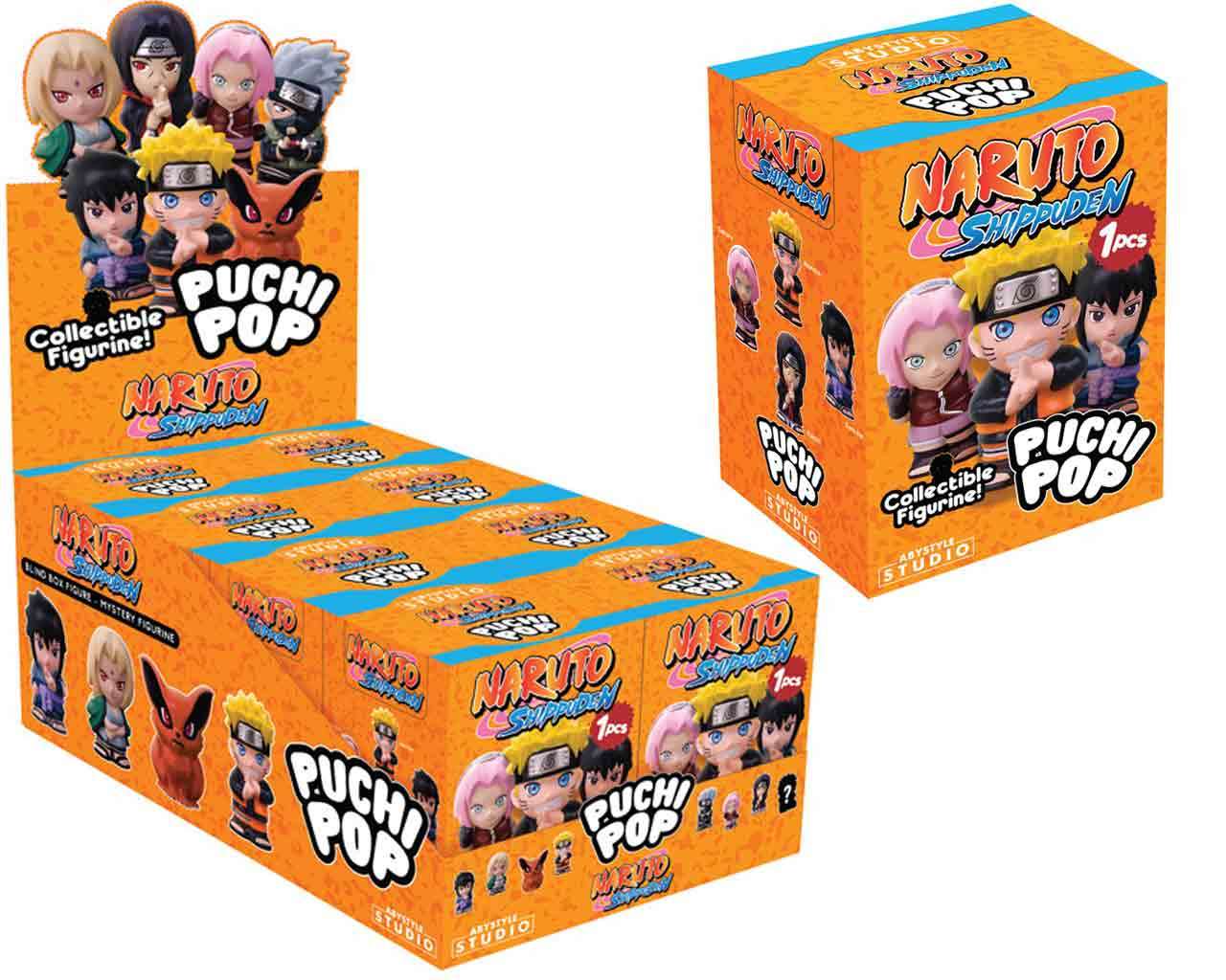 NARUTO SHIPPUDEN PUCHIPOP BLIND BOX – 1 PEZZO