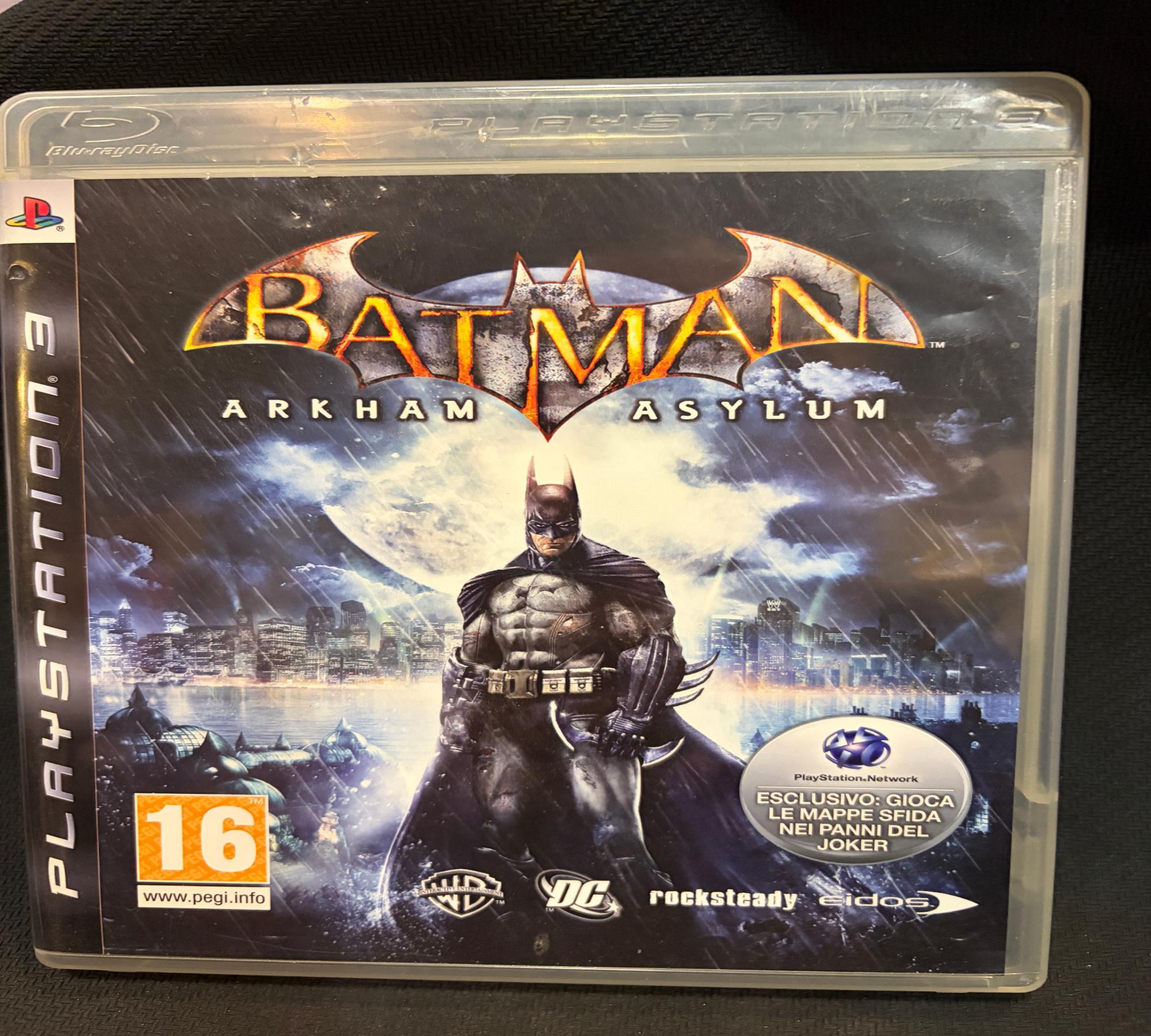 Batman Arkham Asylum Sony PS3 Completo