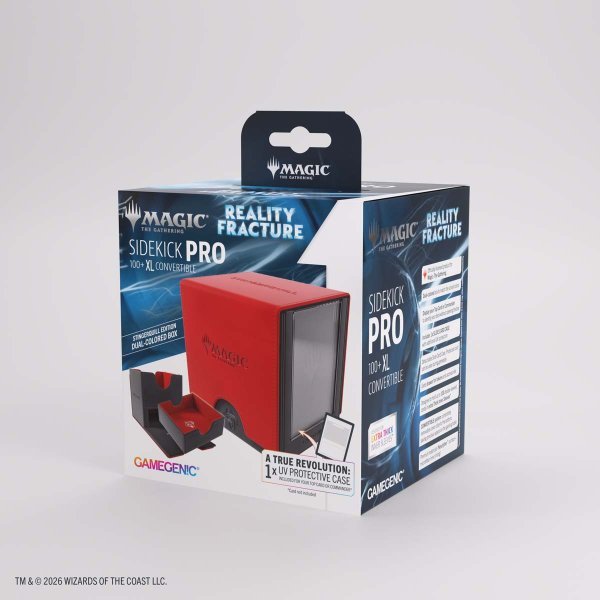 GAMEGENIC Magic: The Gathering – Reality Fracture – Sidekick PRO 100+ XL – Stingerquill