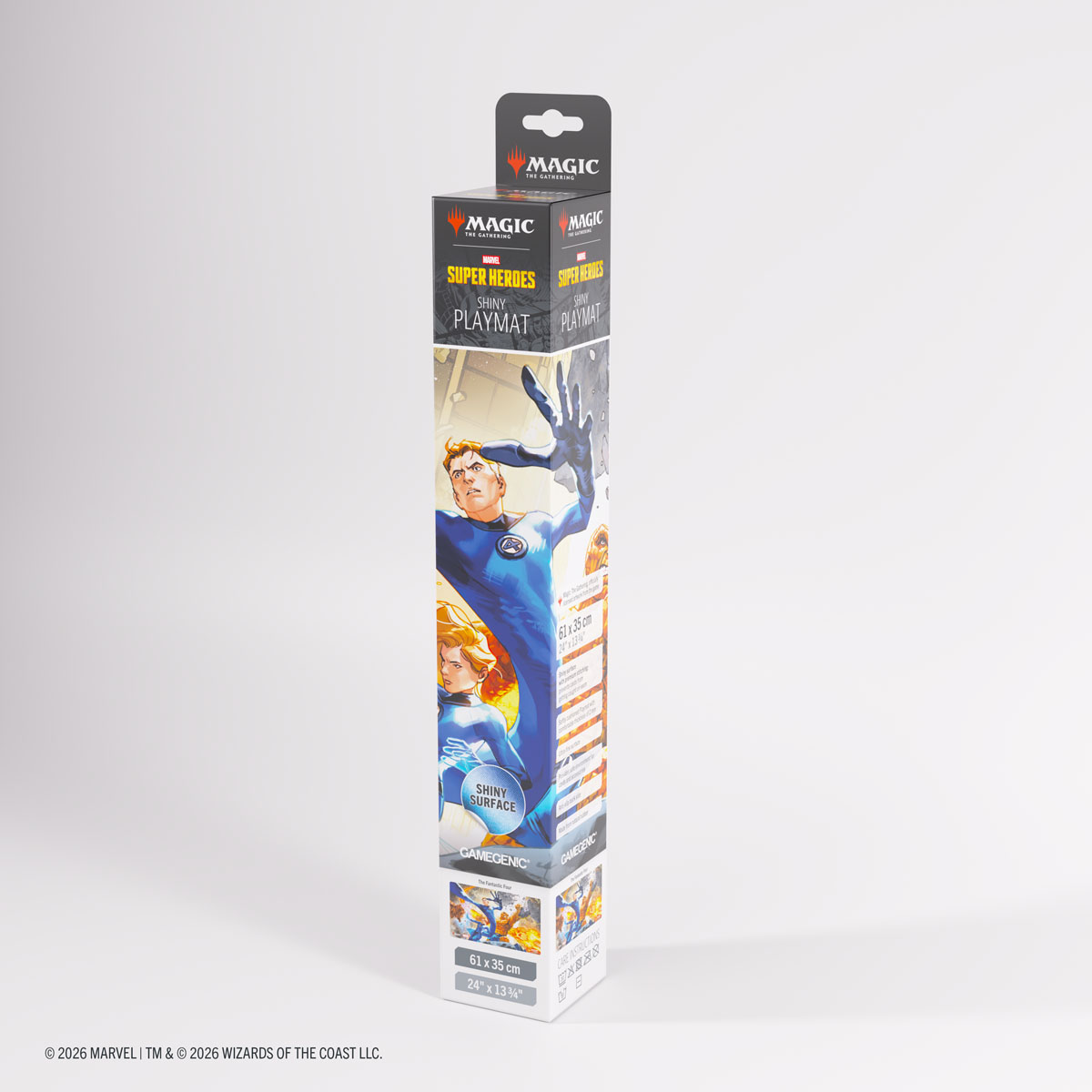 GAMEGENIC Magic: The Gathering – Marvel Super Heroes – Shiny Playmat – The Fantastic Four