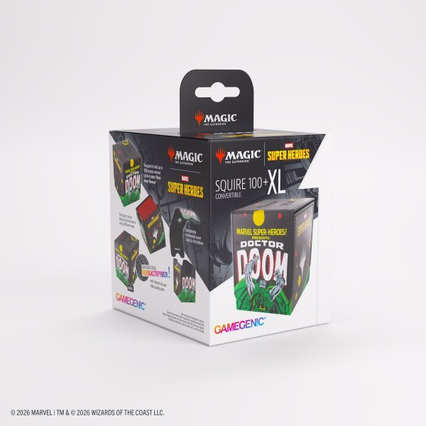 GAMEGENIC Magic: The Gathering – Marvel Super Heroes – Squire 100+ XL – Doctor Doom