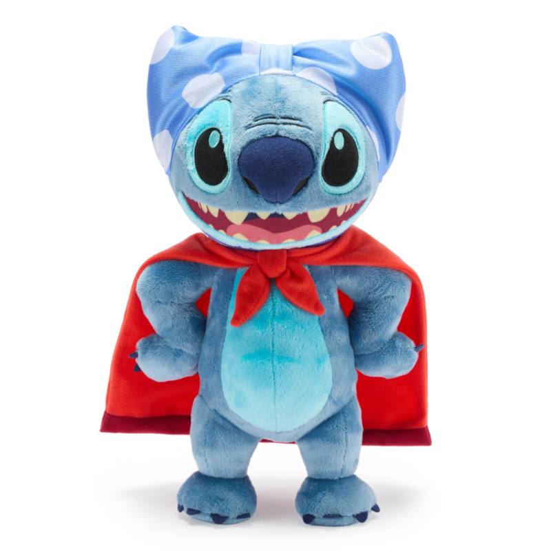 Peluche medio Stitch supereroe, Stitch 626 Day 2026, Lilo e Stitch, 33 cm