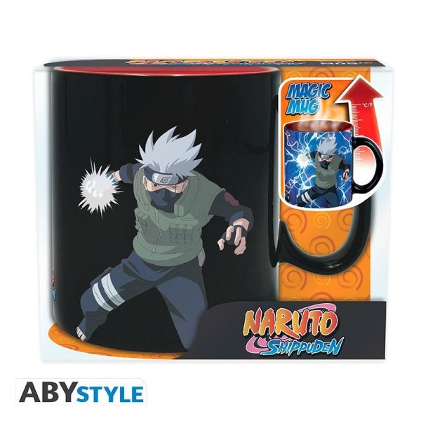 NARUTO SHIPPUDEN – Mug Heat Change – 460ml – TAZZA Kakashi/Itachi