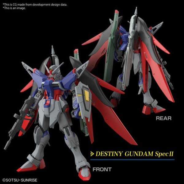 #258 HGCE 1/144 DESTINY GUNDAM SpecⅡ & ZEUS SILHOUETTE