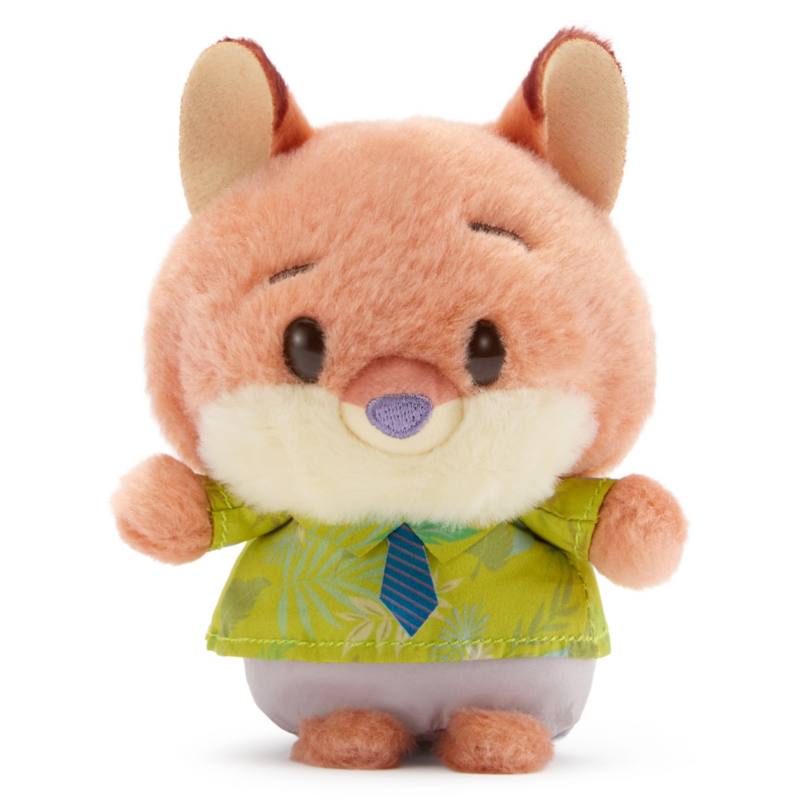 Mini peluche Nick Wilde Urupocha-Chan, Disney Store Japan, Zootropolis, 11cm