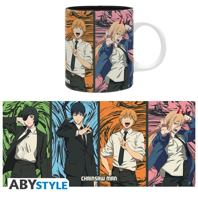 TAZZA CHAINSAW MAN DEVIL HUNTER