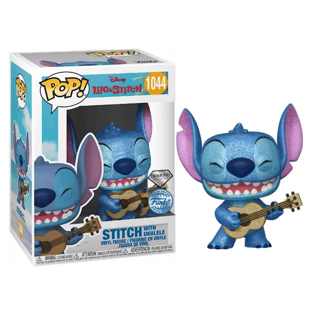 Funko Pop Stitch with Ukulele Diamond Lilo & Stitch N° 1044