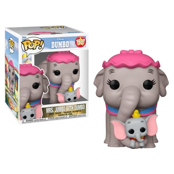 Funko Pop Mrs Jumbo with Dumbo Disney Vinyl Figure N° 1537