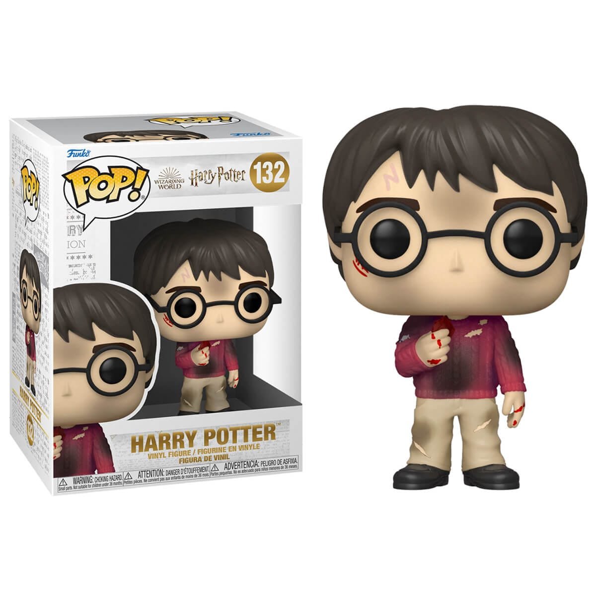 Funko Pop Harry Potter with The Stone: Edizione Sensazionale N° 132