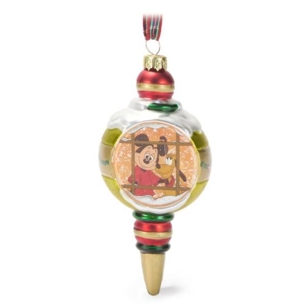 Decorazione natalizia nostalgia Topolino e Pluto