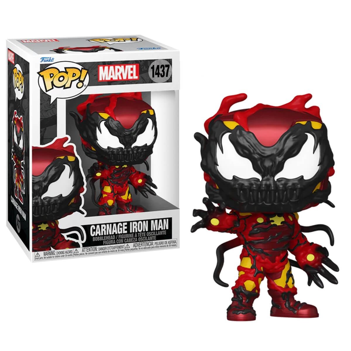 Funko Pop Iron Man Carnageized: il lusso del N° 1437