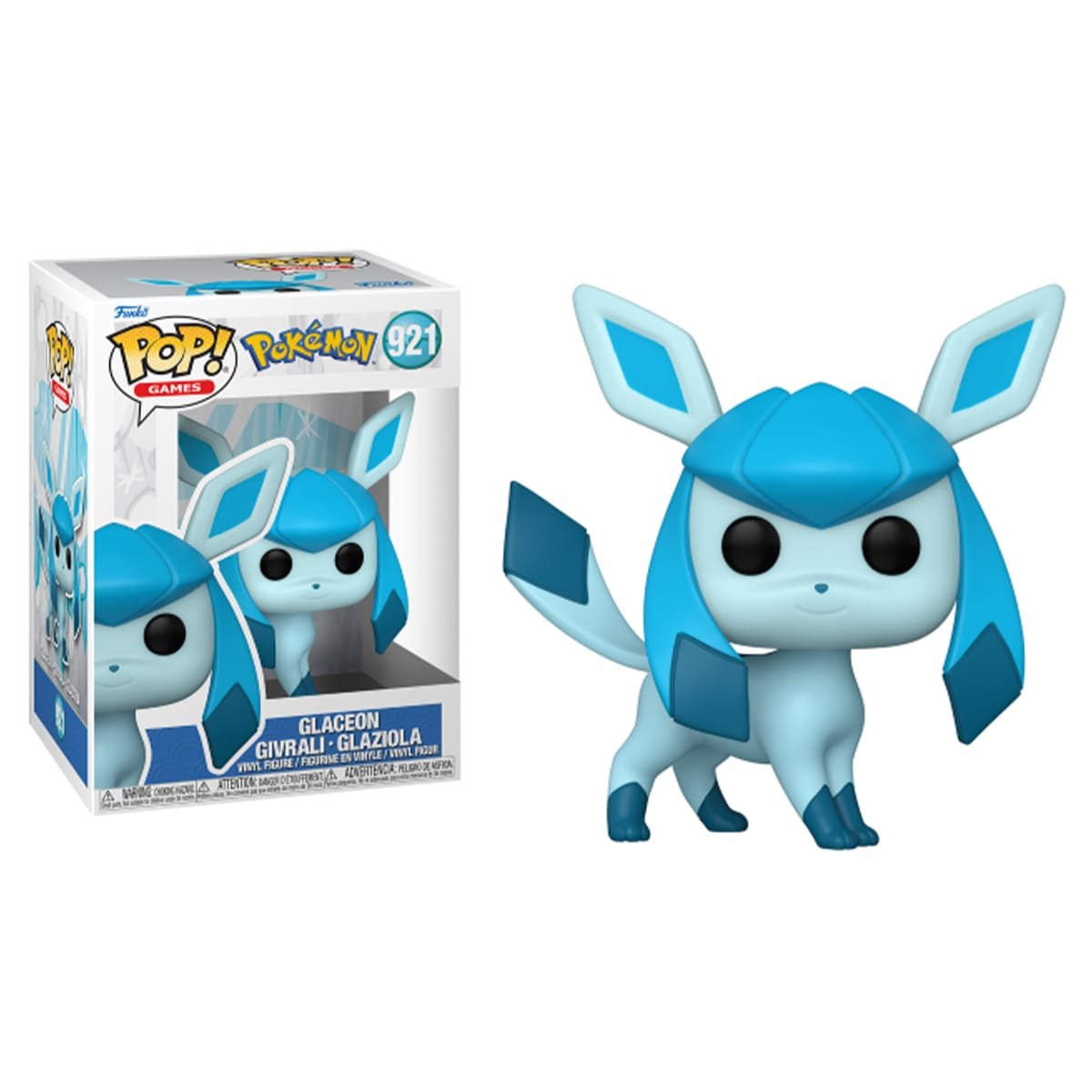 Funko Pop Glaceon Pokémon Games Vinyl Figure N° 921