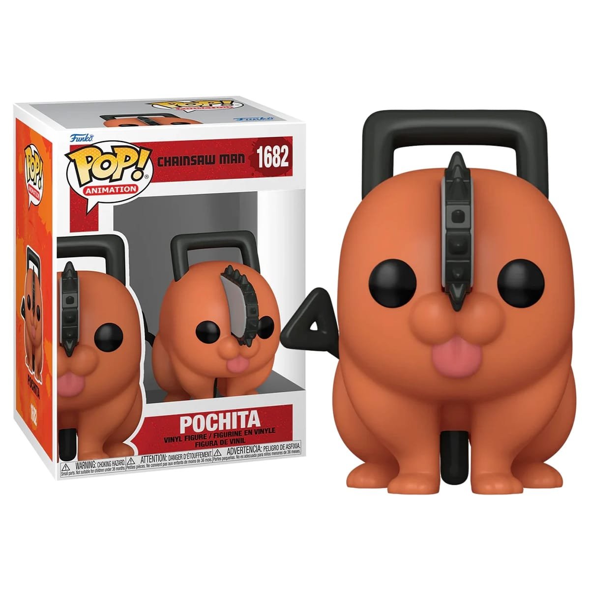 Funko Pop Pochita Chainsaw Man Vinyl Figure N° 1682