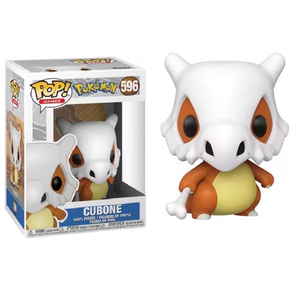 Funko Pop Cubone Pokémon Anime Games Vinyl Figure N° 596