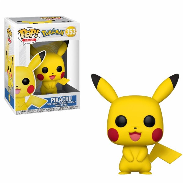 Funko Pop Pikachu Pokémon Anime Games Vinyl Figure N° 353