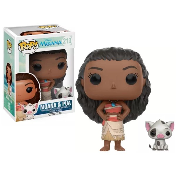 Funko Pop Moana and Pua Vaiana Disney Vinyl Figure N° 213