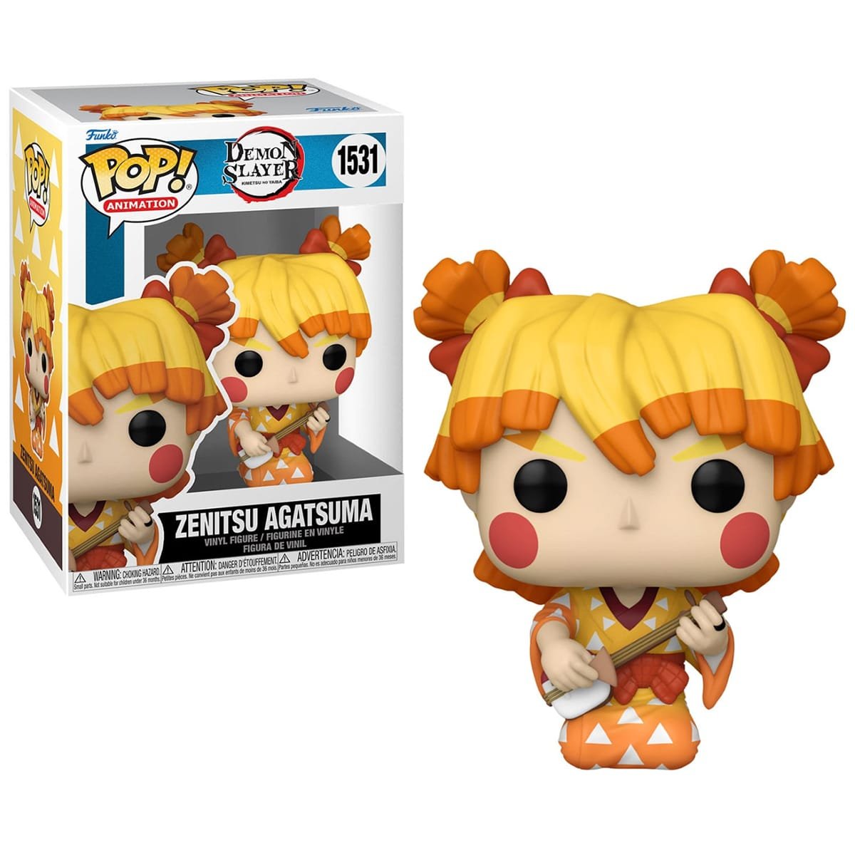 Funko Pop Zenitsu Kimono Demon Slayer Vinyl Figure N° 1531