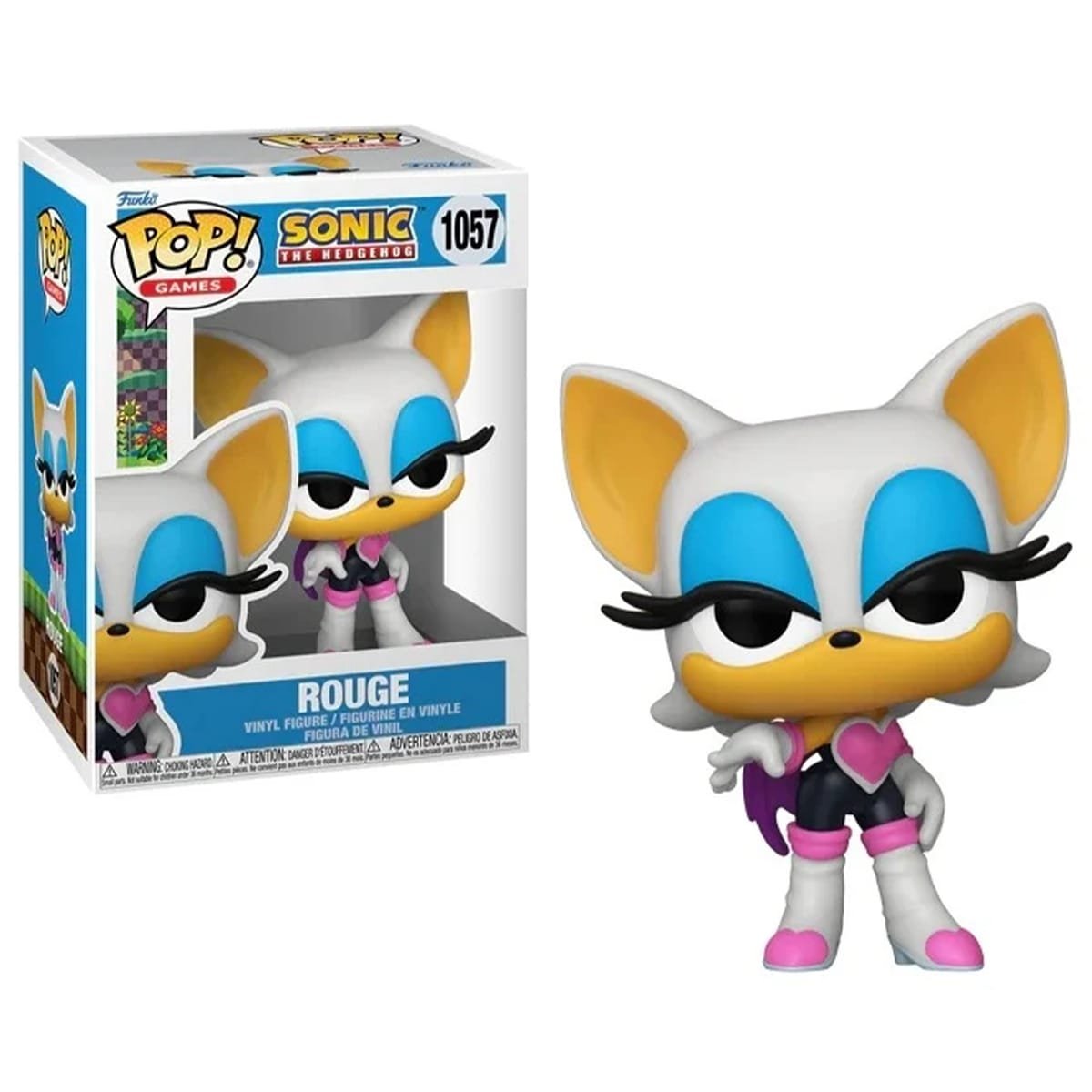 Funko Pop Rouge Sonic Games Vinyl Edition N° 1057