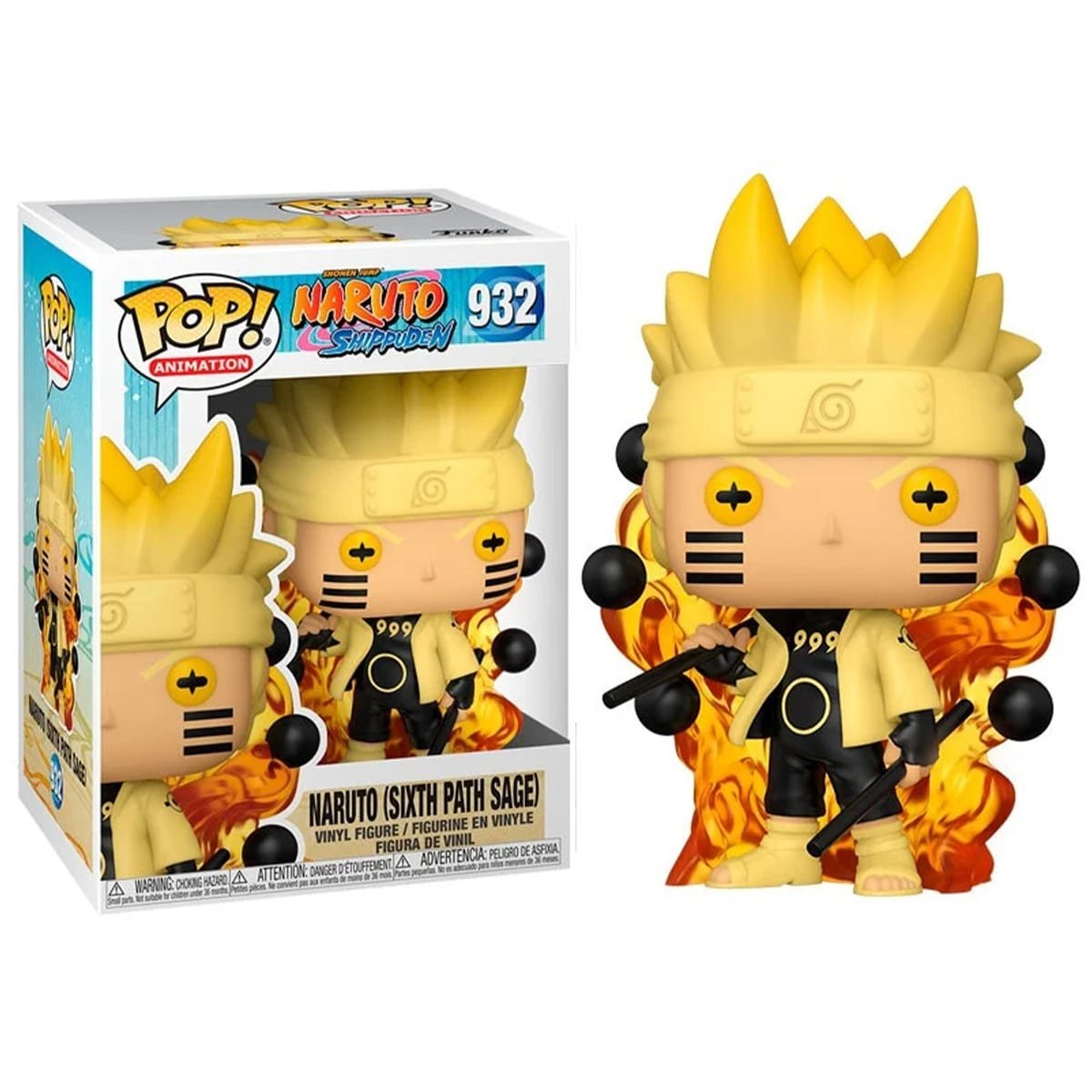Funko Pop Naruto Six Path Sage Naruto Shippuden Vinyl Figure N° 932