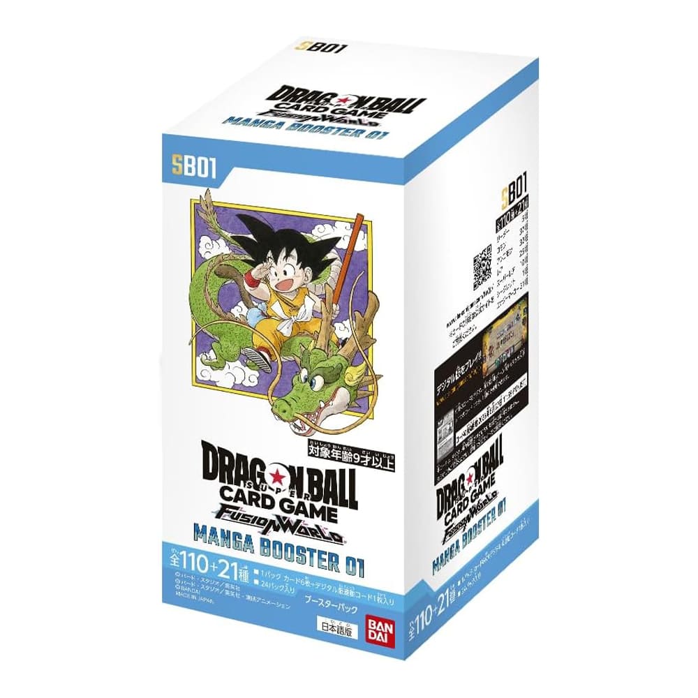 Box SB01 – Dragonball Manga booster 01 JAP