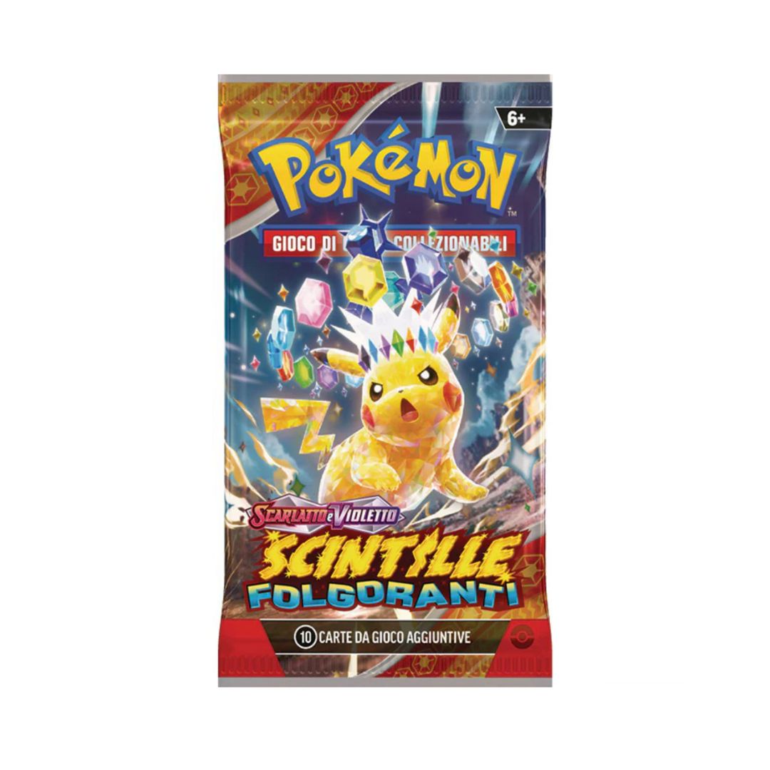 Scarlatto e Violetto Scintille Folgoranti Busta 10 Carte (IT)