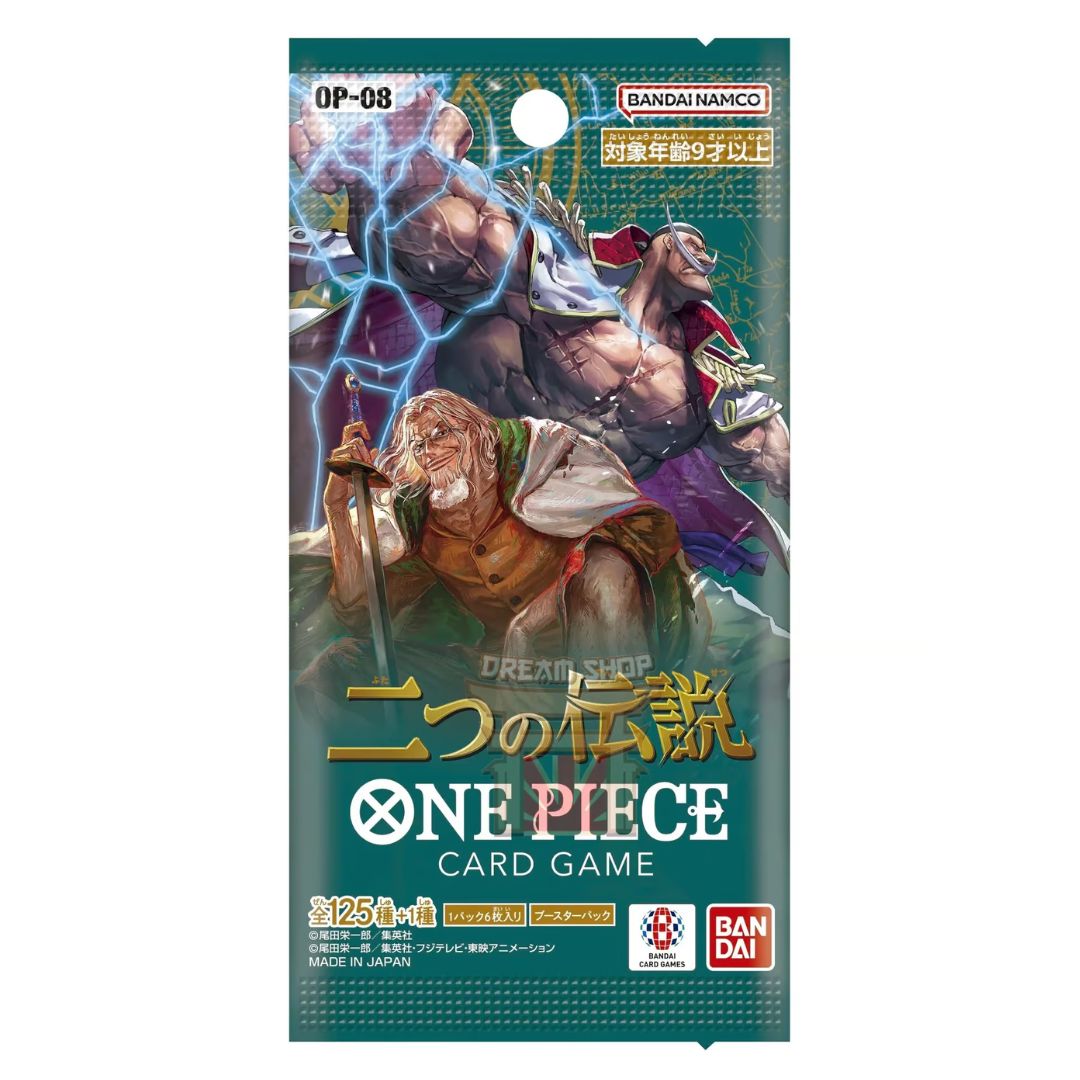OP-08 – Two Legends – Busta 6 carte – JAP