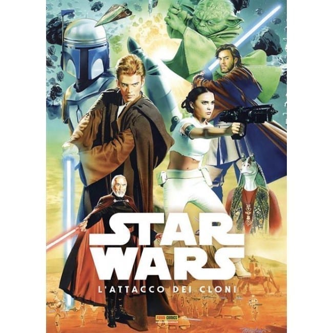 STAR WARS L’ATTACCO DEI CLONI I GRANDI TESORI PANINI COMICS