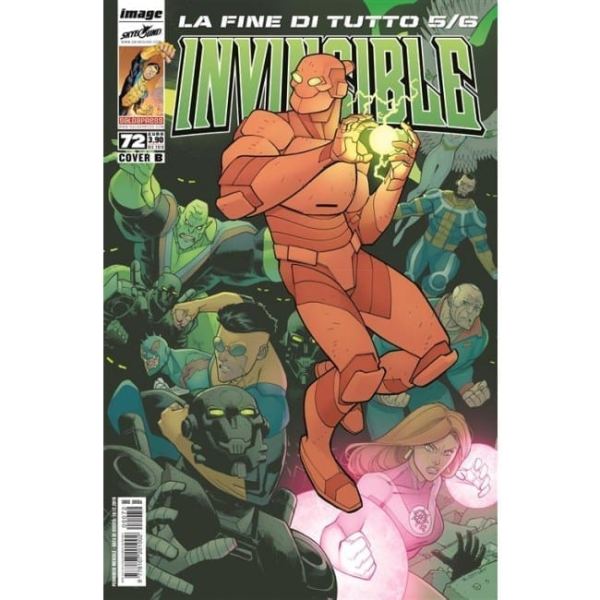 INVINCIBLE SALDAPRESS 72 VARIANT COVER B