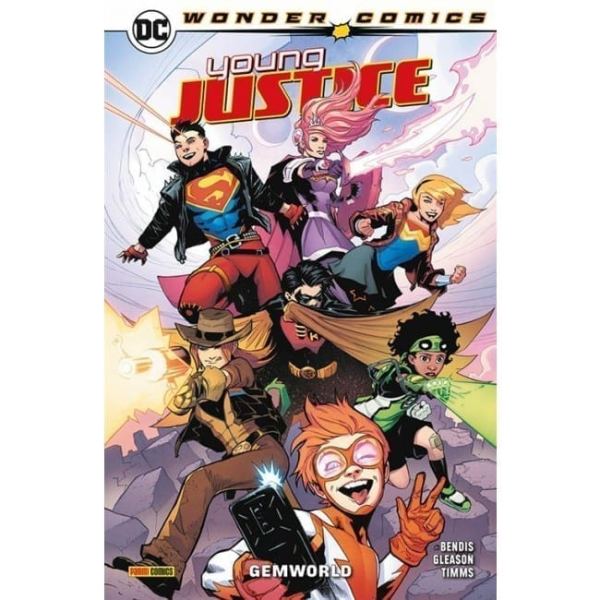 YOUNG JUSTICE (PANINI) VOL. 1 GEMWORLD WONDER COMICS COLLECTION