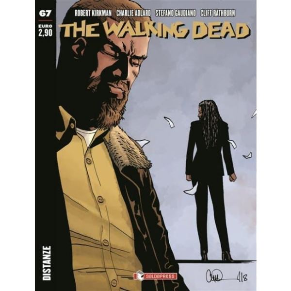 THE WALKING DEAD EDICOLA 67 DISTANZE