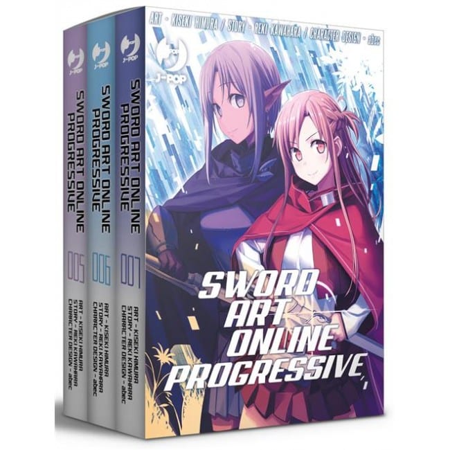 SWORD ART ONLINE PROGRESSIVE BOX 2 DI 2 CONTIENE I VOLUMI 5-7