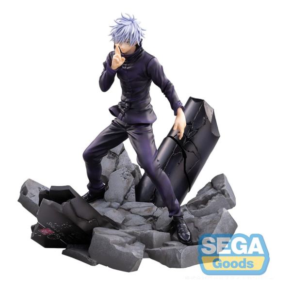 Jujutsu Kaisen Figurizm Luminasta PVC Statue Shibuya Incident Satoru Gojo Unlimited Void 21 cm