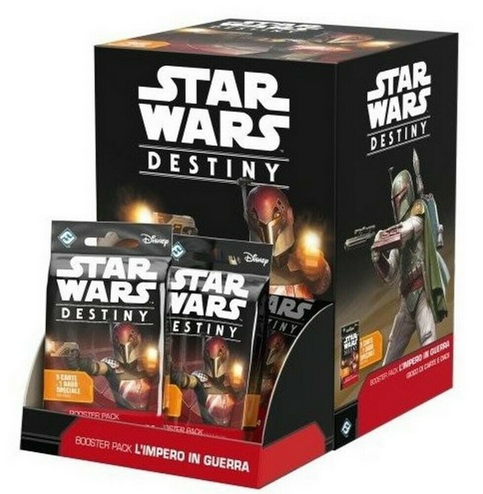 STAR WARS DESTINY : BOOSTER BOX L’IMPERO IN GUERRA in Italiano