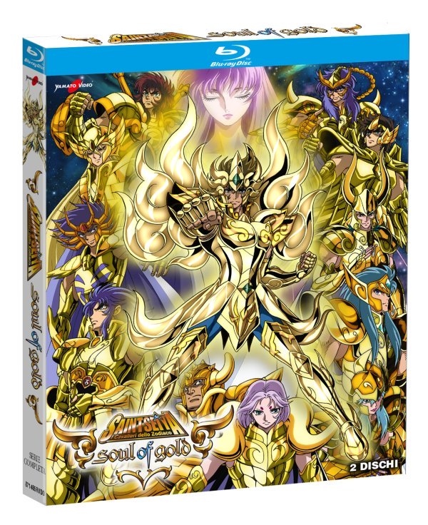 CAVALIERI DELLO ZODIACO SOUL OF GOLD BD