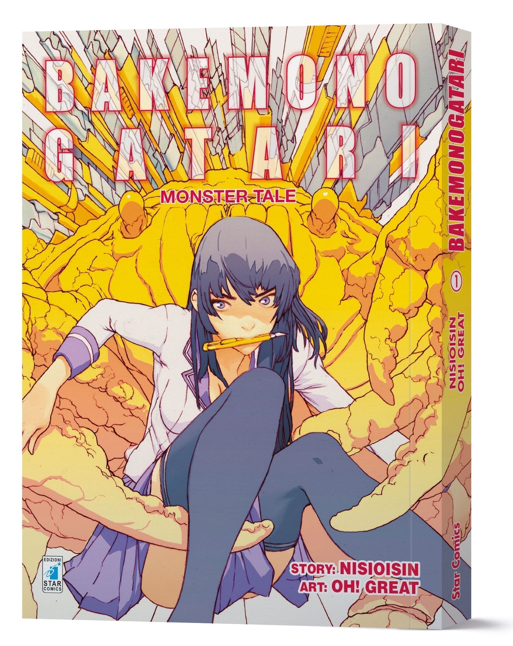 BAKEMONOGATARI MONSTER TALE 1 VARIANT COVER DI LRNZ ZERO 236