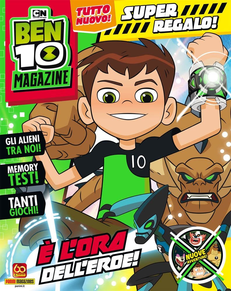 BEN 10 MAGAZINE 20 IN REGALO: IL SUPER WATER WATCH DI BEN 10! BEN 10 2021 3
