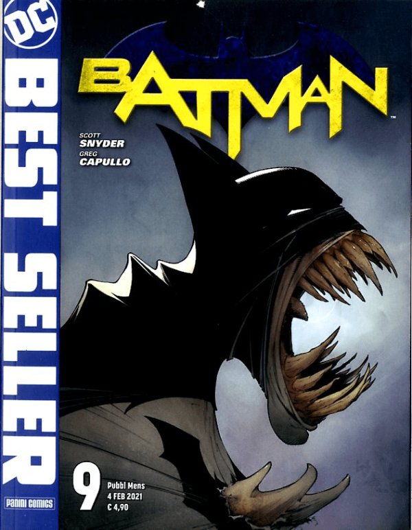 BATMAN DI SCOTT SNYDER & GREG CAPULLO 9 DC BEST SELLER 9