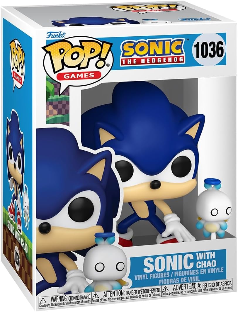Funko Pop Sonic with Chao 1036