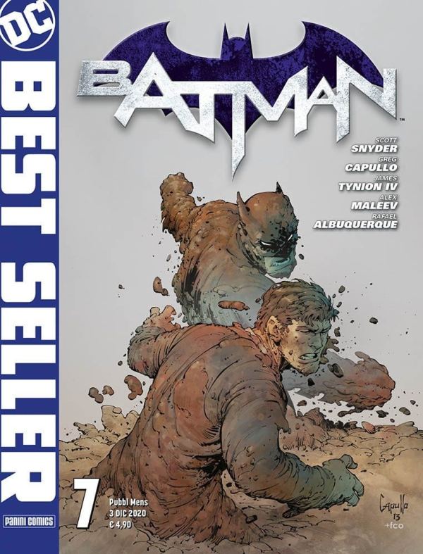 BATMAN DI SCOTT SNYDER & GREG CAPULLO 7 DC BEST SELLER 7