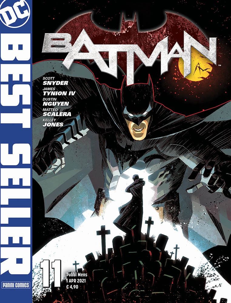 BATMAN DI SCOTT SNYDER & GREG CAPULLO 11 DC BEST SELLER 11