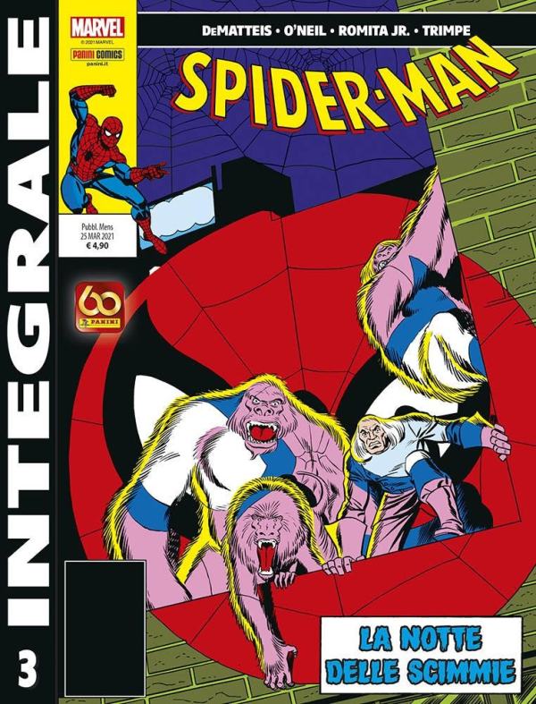 MARVEL INTEGRALE: SPIDER-MAN DI J.M. DEMATTEIS 3 DI 50 MARVEL INTEGRALE