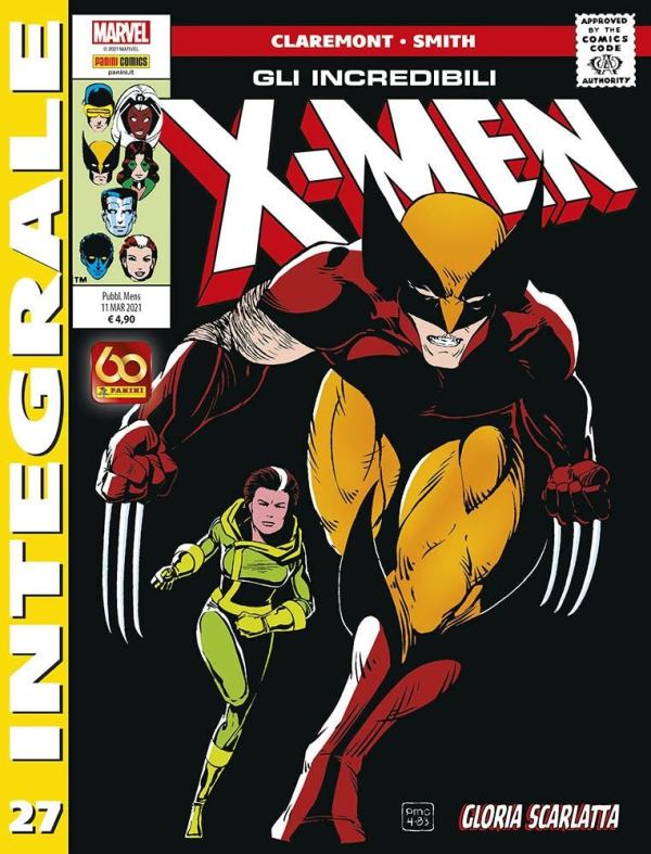 MARVEL INTEGRALE: GLI INCREDIBILI X-MEN DI CHRIS CLAREMONT 27 MARVEL INTEGRALE