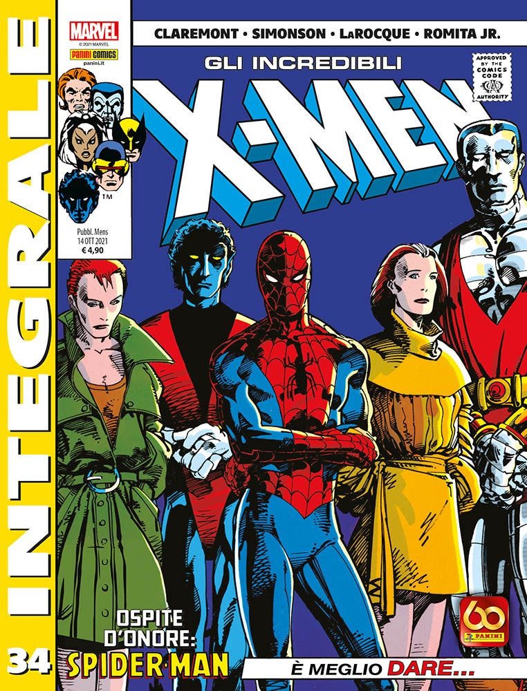 MARVEL INTEGRALE: GLI INCREDIBILI X-MEN DI CHRIS CLAREMONT 34 MARVEL INTEGRALE