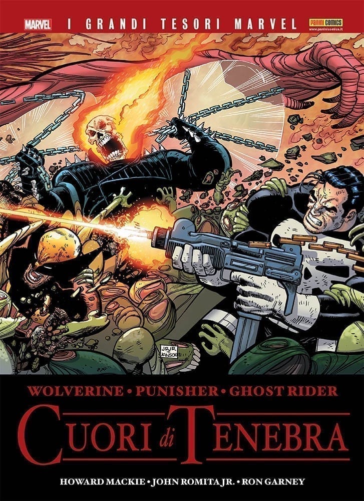WOLVERINE – PUNISHER – GHOST RIDER: CUORI DI TENEBRA GRANDI TESORI MARVEL