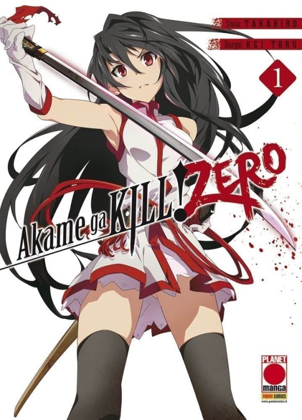 AKAME GA KILL! ZERO 1 DI 10 PRIMA RISTAMPA MANGA BLADE 39