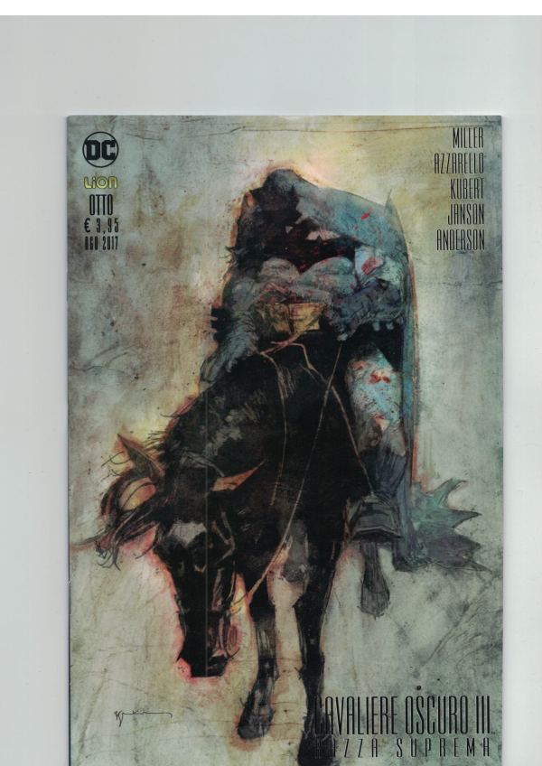 BATMAN IL CAVALIERE OSCURO III RAZZA SUPREMA 8 VARIANT B DC MULTIVERSE 23