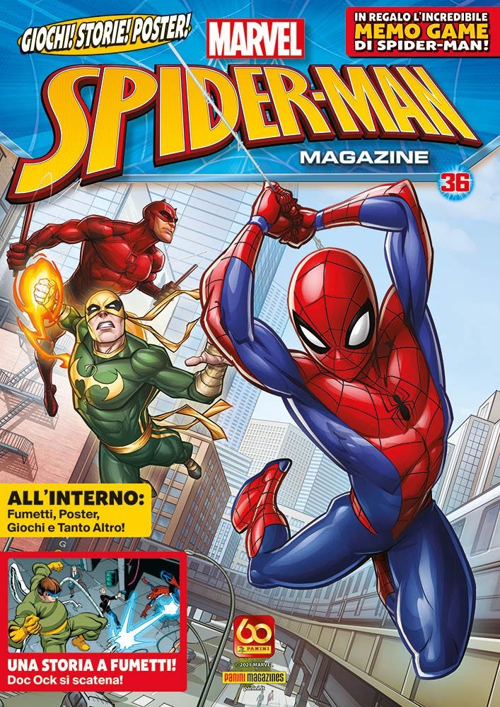 SPIDER-MAN MAGAZINE (2018) 36 IN REGALO: IL FANTASTICO MEMO GAME DI SPIDER-MAN! PANINI COMICS MEGA 101